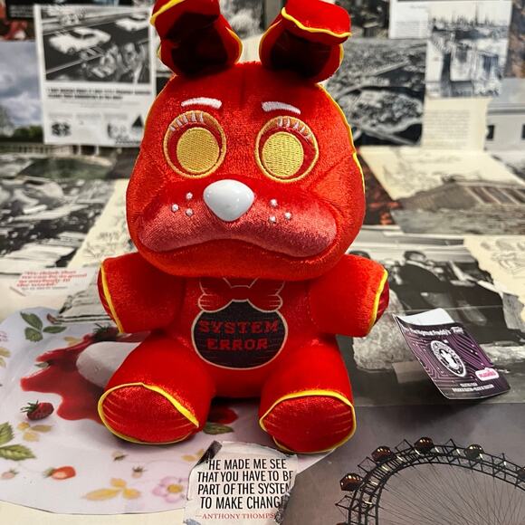 fnaf funko radioactive bonnie plush - Picture 3 of 5